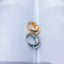 18K Gold Plated Retro Open Arc Ring for Women and Men