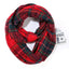 Women's Classic Color Block Imitation Cashmere Scarf with Pocket Zipper