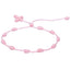 Simple Style Solid Color Silk Thread Braid Unisex Bracelets 1 Piece