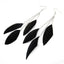 Korean Fashion Elegant Feather Earrings