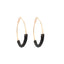 IG Style Alloy Knitting Miyuki Beads Women'S Hoop Earrings