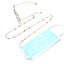 Fashion Handmade Colorful Crystal Glasses and Mask Chain