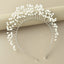 Golden Leaf Alloy Hair Band - Versatile Gold-Plated Headband