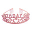 Women's Classic Crown Alloy Hair Band and Sparkling Diamond Party Headband Set