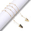 Alligator Clip Bead Chain Dual-use Fashion Glasses and Mask Chain