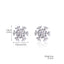 Fashion Christmas Tree Santa Claus Snowflake Alloy Inlay Rhinestones Women'S Ear Studs