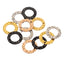 20 PCS Stainless Steel Circle Connector Charms for DIY Jewelry Making