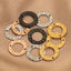 20 PCS Stainless Steel Circle Connector Charms for DIY Jewelry Making
