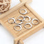20 PCS Stainless Steel Polished Earring Hooks and Hoops for DIY Jewelry