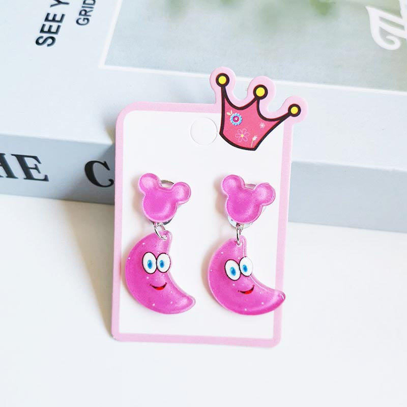 Cute Cactus Rabbit Ice Cream Arylic Girl's Drop Earrings