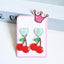 Cute Cactus Rabbit Ice Cream Acrylic Clip-On Earrings for Girls