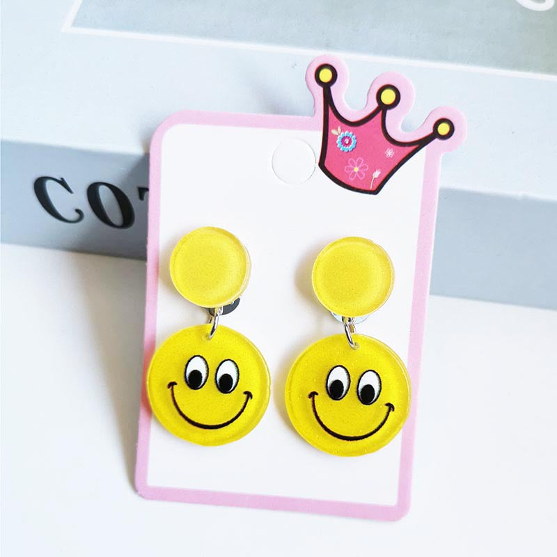 Cute Cactus Rabbit Ice Cream Arylic Girl's Drop Earrings