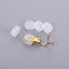 Handmade DIY Jewelry Ear Clip Accessories Transparent Oval Anti-Pain Non-Slip Silicone Pads