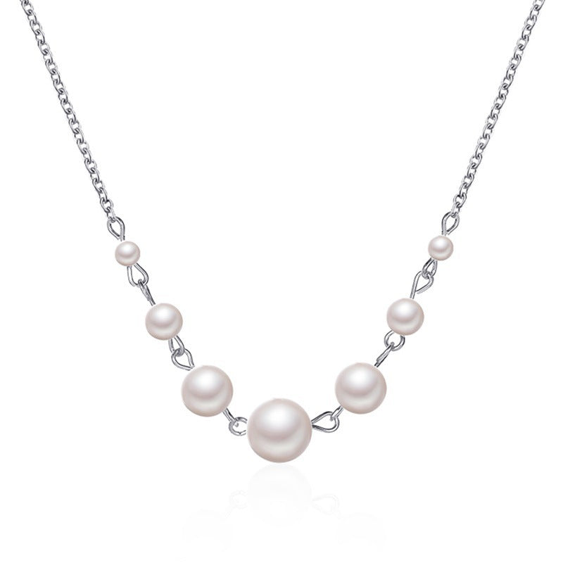 Hot Selling Fashion Simple Pearl Necklace Wholesale