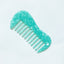 Retro Geometric Acetate Hair Comb - Fashionable Anti-Static Styling Tool