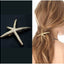 Women's Fashion Starfish Alloy Hair Clip