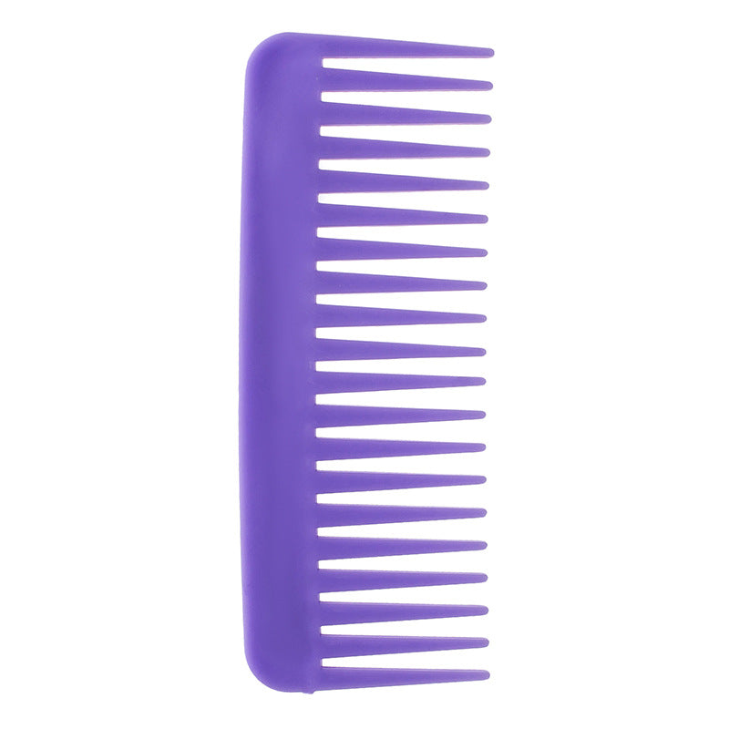 Basic Solid Color Wide-Tooth Detangling Comb