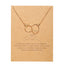 Creative Pearl Feather Clavicle Chain Retro Letter Paper Card Butterfly Elephant Cat Alloy Necklace