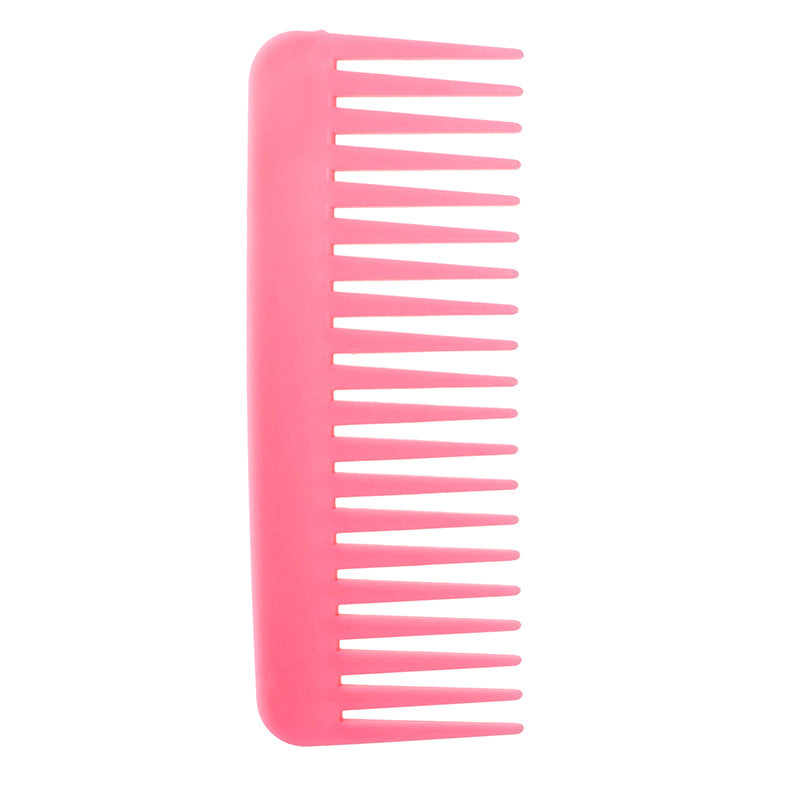 Basic Solid Color Wide-Tooth Detangling Comb