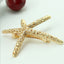 European Starfish Metal Hair Clip Accessory