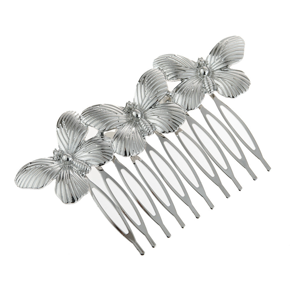 Women's Ethnic Style Butterfly Alloy Hair Comb and Headband