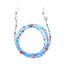 Versatile Multi-Color Beaded Eyeglasses and Mask Chain Set - 9 Pieces