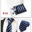 Men's 6-Piece Tie Set with Pocket Square and Clip Gift Box