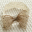 Classic Solid Color Hair Tie & Polka Dot Bow Baby Headband Set