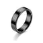 Titanium Steel Glossy Couple Ring - European and American Men's Fashion Band