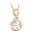 Fashion Unicorn Micro-Pave Diamond Pendant Alloy Necklace