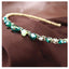 Retro Geometric Crystal Hair Band with Colorful Braided Design