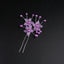 Korean Bridal Frosted Flower Pearl Hairpin Comb Hair Accessories