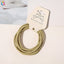 Women's Simple Style Elastic Hair Tie Set - Solid Color Rubber Bands