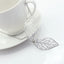 Retro Metal Leaf Pendant Necklace - Vintage Style Hollow Design