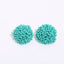 Bohemian Geometric Hand-Beaded Alloy Stud Earrings