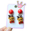 Fashion Christmas Reindeer Tassel Clip-On Earrings for Kids