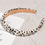 Retro Leopard Print Hairband Scrunchie for Women