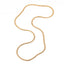 Simple Style Twist Iron Gold Plated Necklace 1 Piece