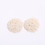 Bohemian Geometric Hand-Beaded Alloy Stud Earrings