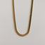 Flat Snake Bone Titanium Steel Clavicle Chain Trendy Blade Necklace