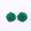 Bohemian Geometric Hand-Beaded Alloy Stud Earrings