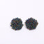 Bohemian Geometric Hand-Beaded Alloy Stud Earrings