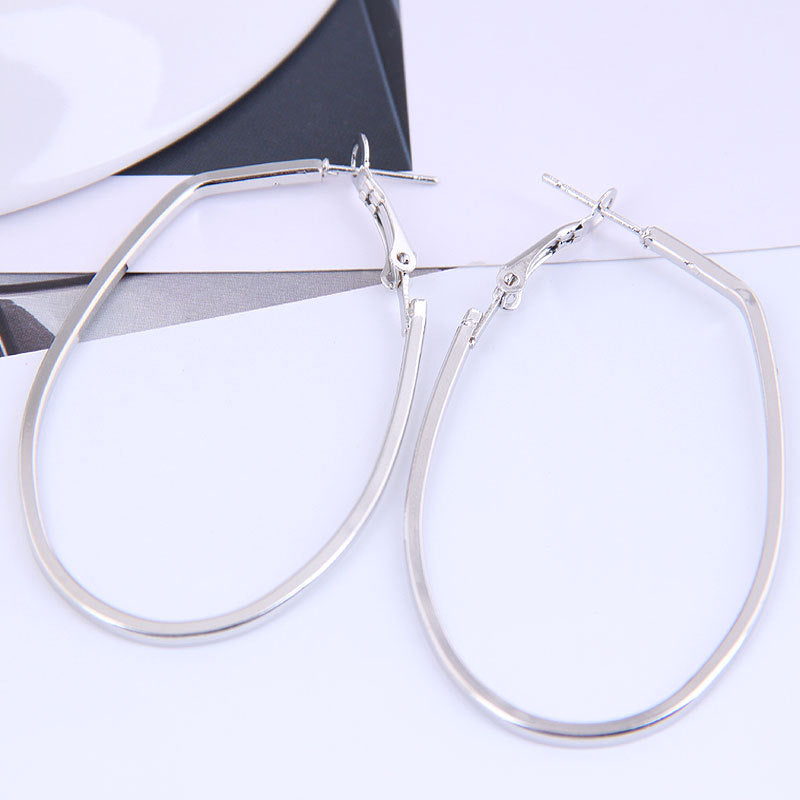 Fashion  Simple Water Drop  Earrings