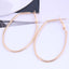 Fashion Statement Water Drop Hoop Earrings