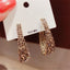 New Korean Retro Baroque Rhinestone Earrings