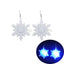 Christmas Tree Star Tassel Sterling Silver Earrings