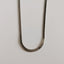 Flat Snake Bone Titanium Steel Clavicle Chain Trendy Blade Necklace