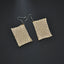 Fashion New Sequin Multicolor Large Area Sequin Metal Earrings