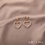 1 Pair Elegant Moon Heart Flower Rhinestone Pearl Women's Ear Clips