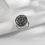 Vintage Pentagram Star Embossed Alloy Ring